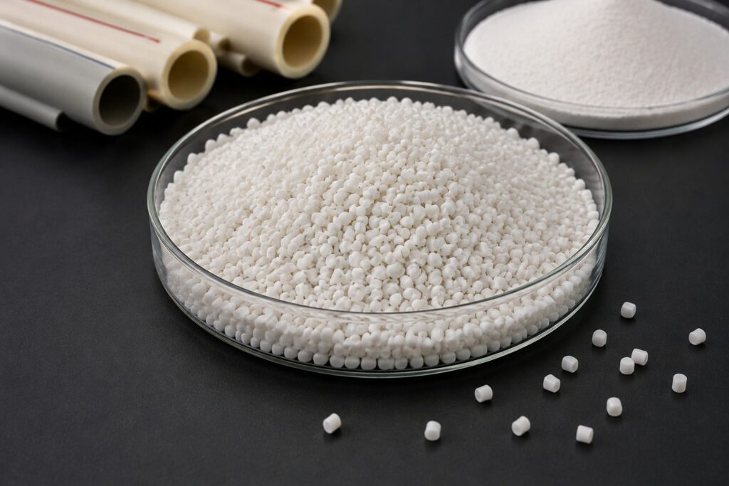 Solid PVC stabilizers